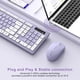 thumbnail image 2 of Teclado Mouse Inalámbrico RECCAZR Fullsize Silencioso, 2 of 3