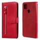 thumbnail image 1 of Funda con Cremallera para Xiaomi Redmi 9C, Carcasa Cartera de Cuero PU con Soporte y Tarjetero, 1 of 6