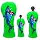 thumbnail image 5 of Funda De Cuero Para Cabeza De Palo De Golf 1 3 5 UT Funda Para Cabeza No. Etiqueta 1 3 UT Verde, 5 of 5