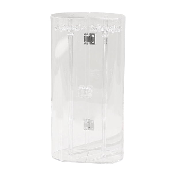 Soporte de Acrílico para Collares, Organizador de Joyas Transparente, Soporte para Collares, Caja de Almacenamiento para Guardar Joyas, Soporte para C