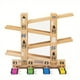 thumbnail image 1 of Children's Wooden Assembly Glider Puzzle Assembling Toys Track Inertia Back To The Car Four-track Racing Early Education Toys 4 +, 1 of 2