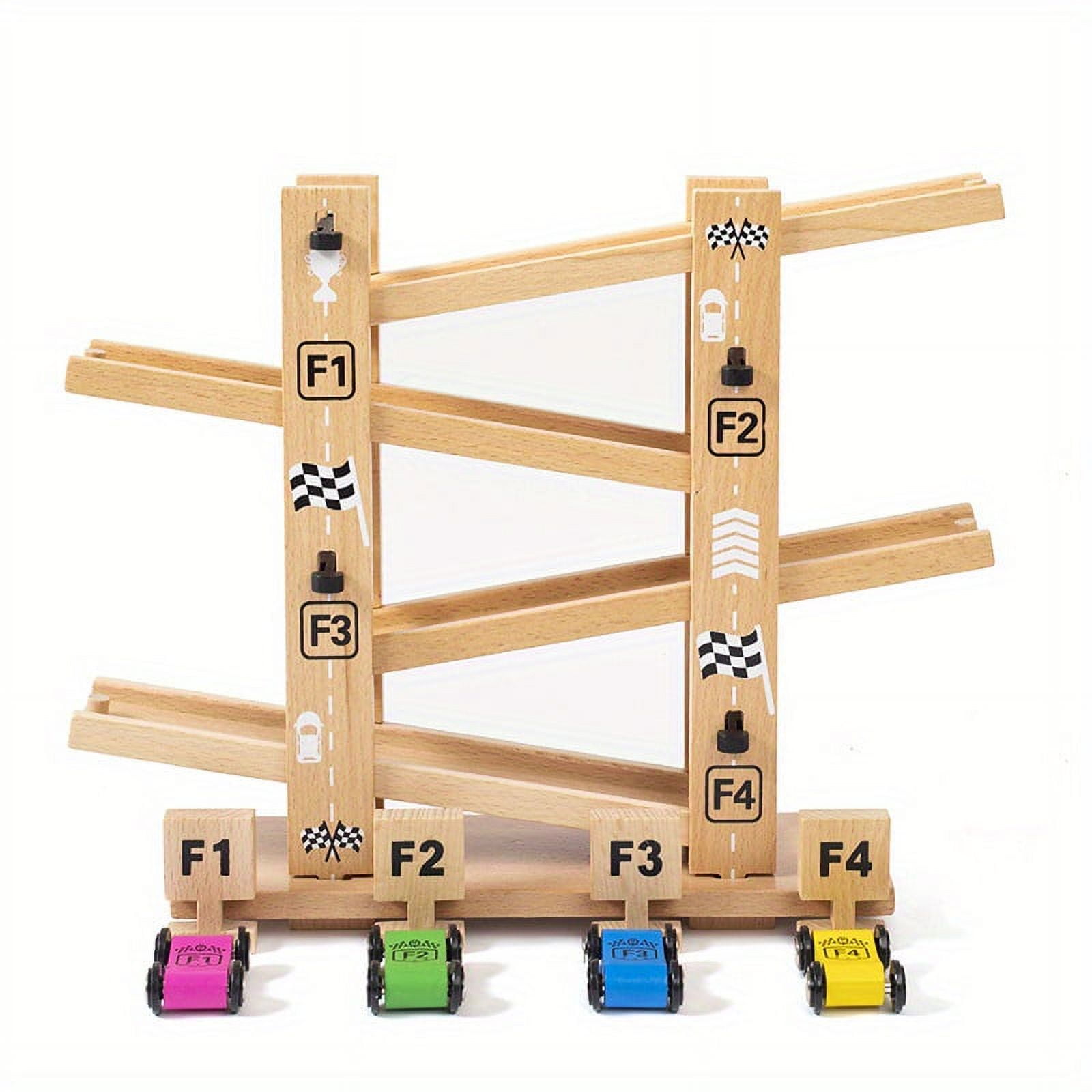 Wooden Car Glidder Track
