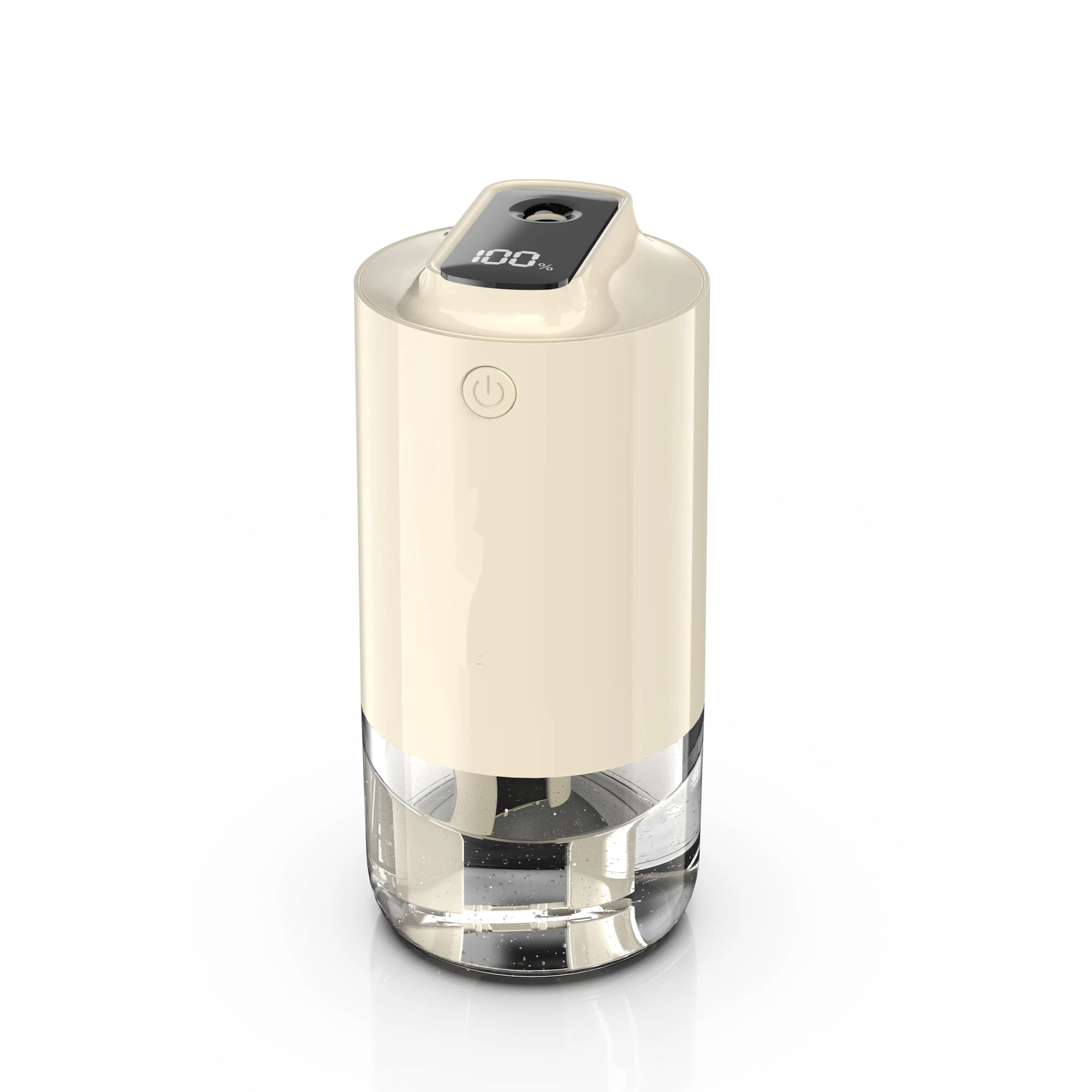 Xusx111 - Difusor De Coche Humidificador De Coche Difusor De Aceite Esencial Aromático Recargable Con Y Sensor De Vibración Inteligente De Niebla Fría Adecuado Para Coche (7 * 15 Cm, Blanco) Hogar Y O