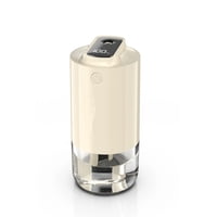 Xusx111 - Difusor De Coche Humidificador De Coche Difusor De Aceite Esencial Aromático Recargable Con Y Sensor De Vibración Inteligente De Niebla Fría Adecuado Para Coche (7 * 15 Cm, Blanco) Hogar Y O