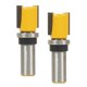 thumbnail image 2 of 2pcs 1/2 '' Vástago Enrutador Recto Broca Fresadora De Madera Herramientas De Carpintería, 2 of 5