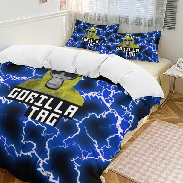 Game Gorilla Tag 3-Piece Bedding Set Soft Warm And Comfortable Bed Set