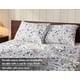 thumbnail image 4 of Juego de Ropa de Cama RUVANTI Percal de Algodón 100% Sweet Pea Full, 4 of 9