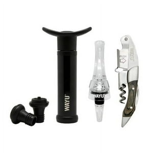 Wayu - Set De Vinos Aireador Sellador Y Abridor -
