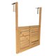 thumbnail image 5 of Mesa Plegable Colgante Balcon Madera Acacia, 5 of 5