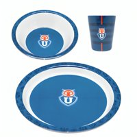 Oem - Set Desayuno Melamina Universidad De Chile