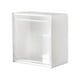 thumbnail image 1 of Caja De Almacenamiento Clamshell Dispensador De Soporte De Almohadillas De Almacenamiento Para Encimera Para Baño, 1 of 5