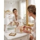 thumbnail image 1 of Organizador De Maquillaje Giratorio 360 De Acrilico Transparente, 1 of 6