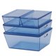 thumbnail image 3 of Mini Cajas De Almacenamiento De 4 Piezas, Contenedores Para Casas De Mu?ecas 1: 6 1:12, Azul_acrílico, 3 of 5