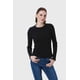 thumbnail image 1 of Polera Mujer Rib Negro - Vl, 1 of 4