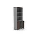 thumbnail image 2 of Gabinete Alto Librero 80x40x190 Wengue/Gris, 2 of 3