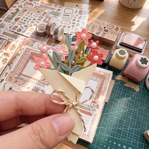 Troqueles Trdxxx de Flor para Scrapbooking