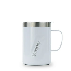 Ecovessel - Taza Térmica 355 Ml The Transit Blanco.