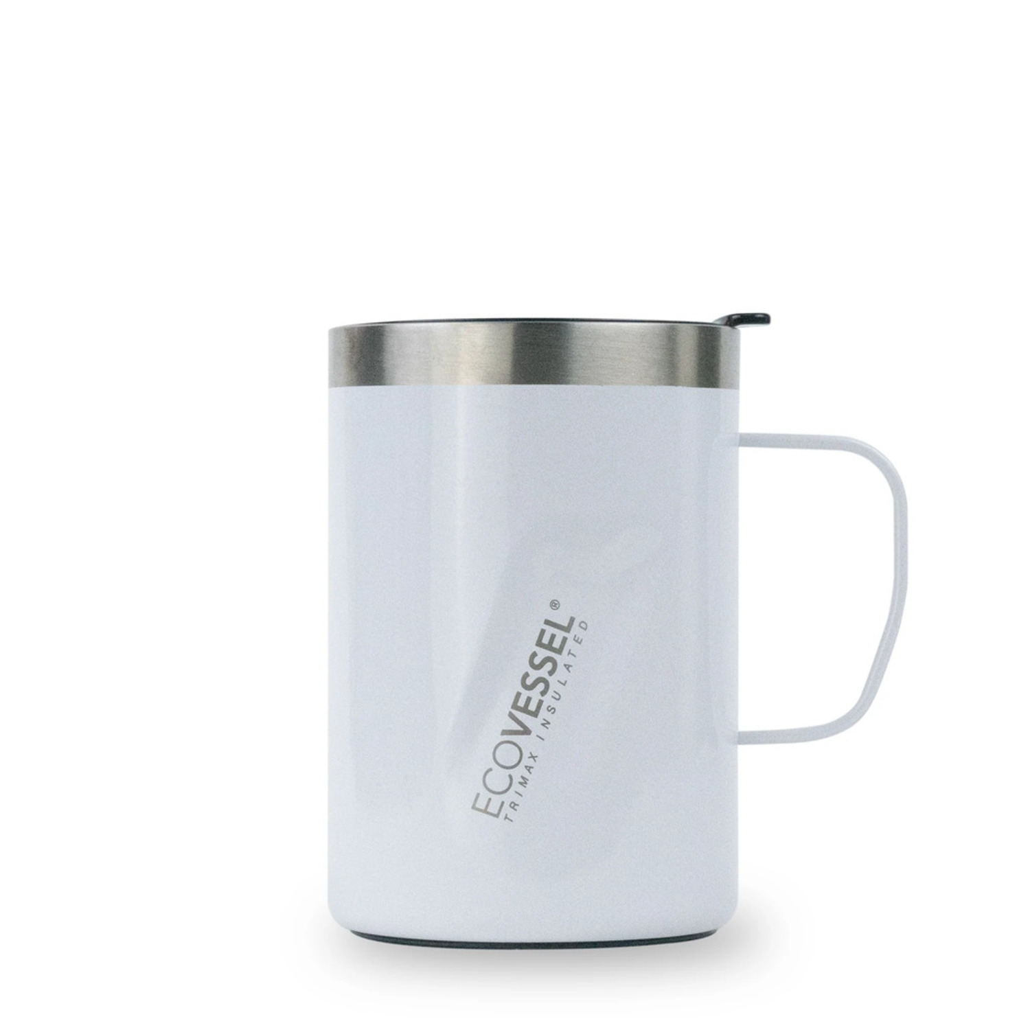 Ecovessel - Taza Térmica 355 Ml The Transit Blanco.