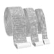 thumbnail image 3 of 3 Rollos De Cintas Autoadhesivas De Diamantes De Imitación De Cristal Para Decoración DIY Plateada, 3 of 5