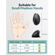 thumbnail image 5 of Mouse inalámbrico ergonómico TECKNET 4800 DPI 6 botones negro, 5 of 7