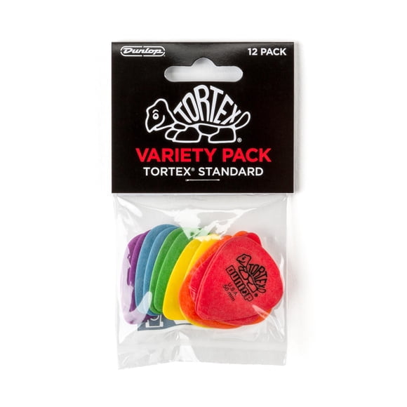 Pick Variety Pack Jim Dunlop Tortex Standard, paquete de 12