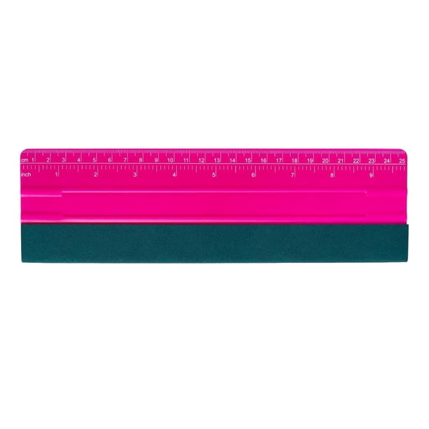 Escobilla de Goma para Vinilo, Herramienta para Tintar Ventanas de Automóviles, Cuchillo Artesanal, Versátil para Rotulación, Aplicadores de Calcomaní rosa