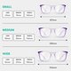 thumbnail image 3 of Stoggles Square Z87.1 Certified Polycarbonate Wide Fit Safety Glasses, 3 of 3