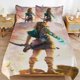 thumbnail image 1 of The Legend of Zelda Comforter Set 3 Pieces Quilt Cover Set Soft Bedding Sets for All Seasons, 1 of 5