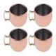 thumbnail image 5 of 4 Piezas De Acero Inoxidable Mini Moscow Mule Cup Coffee Espresso Cocktail Beber, 5 of 5
