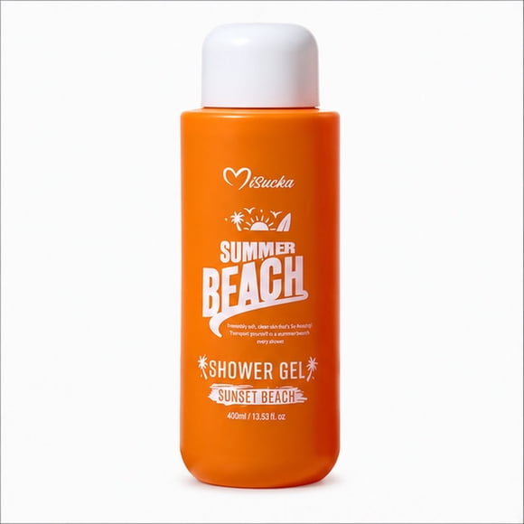 Misucka Gel De Ducha Dawn Glow Summer Beach (400 Ml) - Naranja