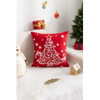 Todo Hogar Santiago De Chile - Cojín Navideño Con Diseño Bordado - D11