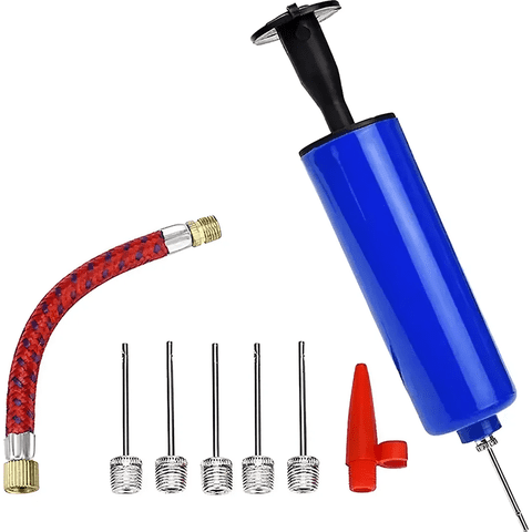 Genérico - Bombin Manual 9En1 Con Aguja Inflar Pelota Balón Globos