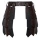 thumbnail image 2 of Falda de Armadura HiiFeuer con Cintura Ajustable (Negro), 2 of 6