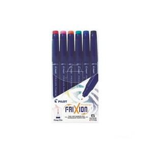 Set 6 Marcadores Frixion Fineliner Pilot