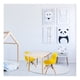 thumbnail image 4 of Mesa Blanca + 2 Sillas Eames Amarillas, 4 of 4