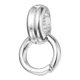thumbnail image 1 of Uxcell 14.5mm Bails para Hacer Joyas, Conector de Colgante de Plata de Ley 925, Cierre Deslizante para Colgantes para Accesorios de Collar y Pulsera DIY, Tono Oro Blanco (Cierres de Doble Colgante), 1 of 7