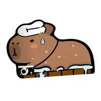 Magideal - Alfombra De Baño Capybara, Alfombra De Ducha, Alfombra De Baño De Poliéster, Alfombra Absorbente De Agua Para El Suelo De La Bañera, Alfombra Para Bañ A