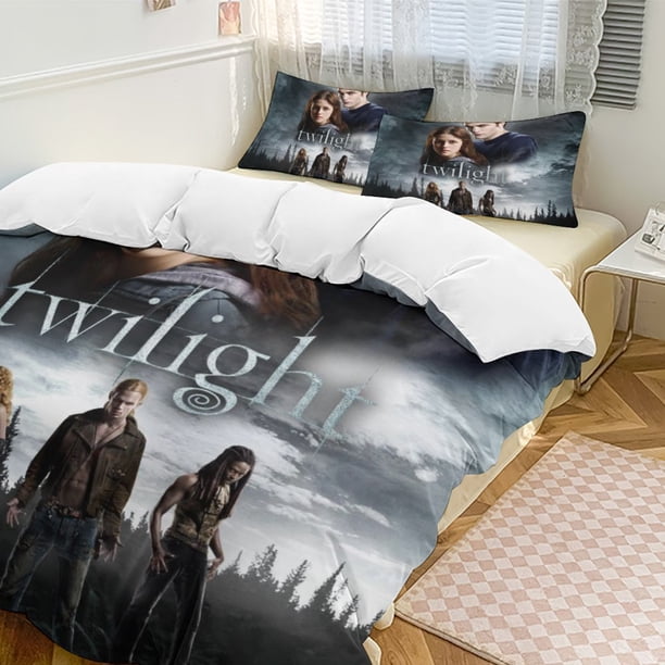 Twilight 3-Piece Bedding Set Soft Warm And Comfortable Soft Bed Set for Bedroom