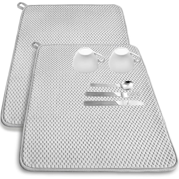 Alfombrilla Secaplatos Bvrbaory 61x43 cm 2 Unidades