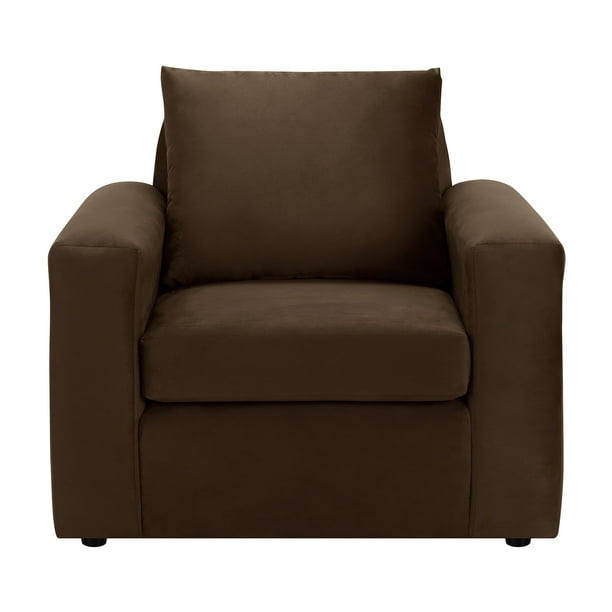 Sofa Kendy 1c Felpa 30 Chocolate