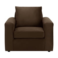 Bodevir - Sofa Kendy 1C Felpa 30 Chocolate