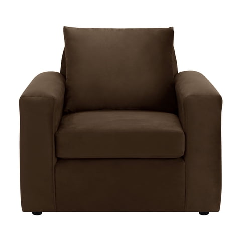 Bodevir - Sofa Kendy 1C Felpa 30 Chocolate