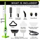 thumbnail image 2 of Steam Mop H2O X5 DualBlast y vaporizador portátil 5 en 1, 2 of 9