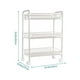 thumbnail image 3 of Organizador Repisa 3 Niveles Ruedas Metal Blanco 63x27x45 Cm, 3 of 3