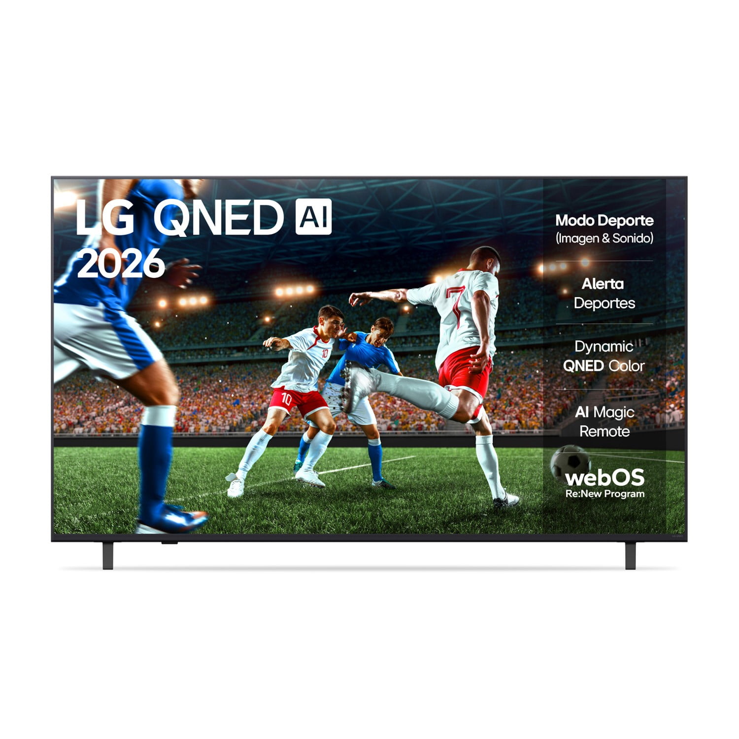 Televisor 55" smart tv 4K UHD 55QNED73 LG