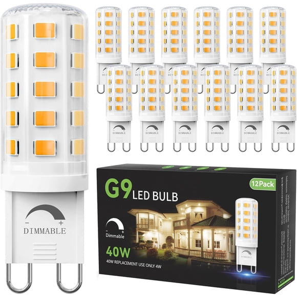 Ampolleta LED TJOY G9 dimerizable 4 W, equivalente a 40 W, 450 lúmenes