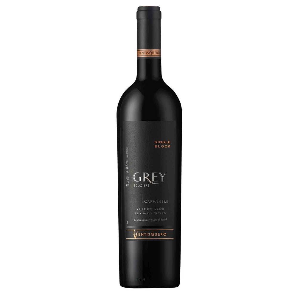 Vino Tinto Carmenere Premium Botella 750 cc Grey