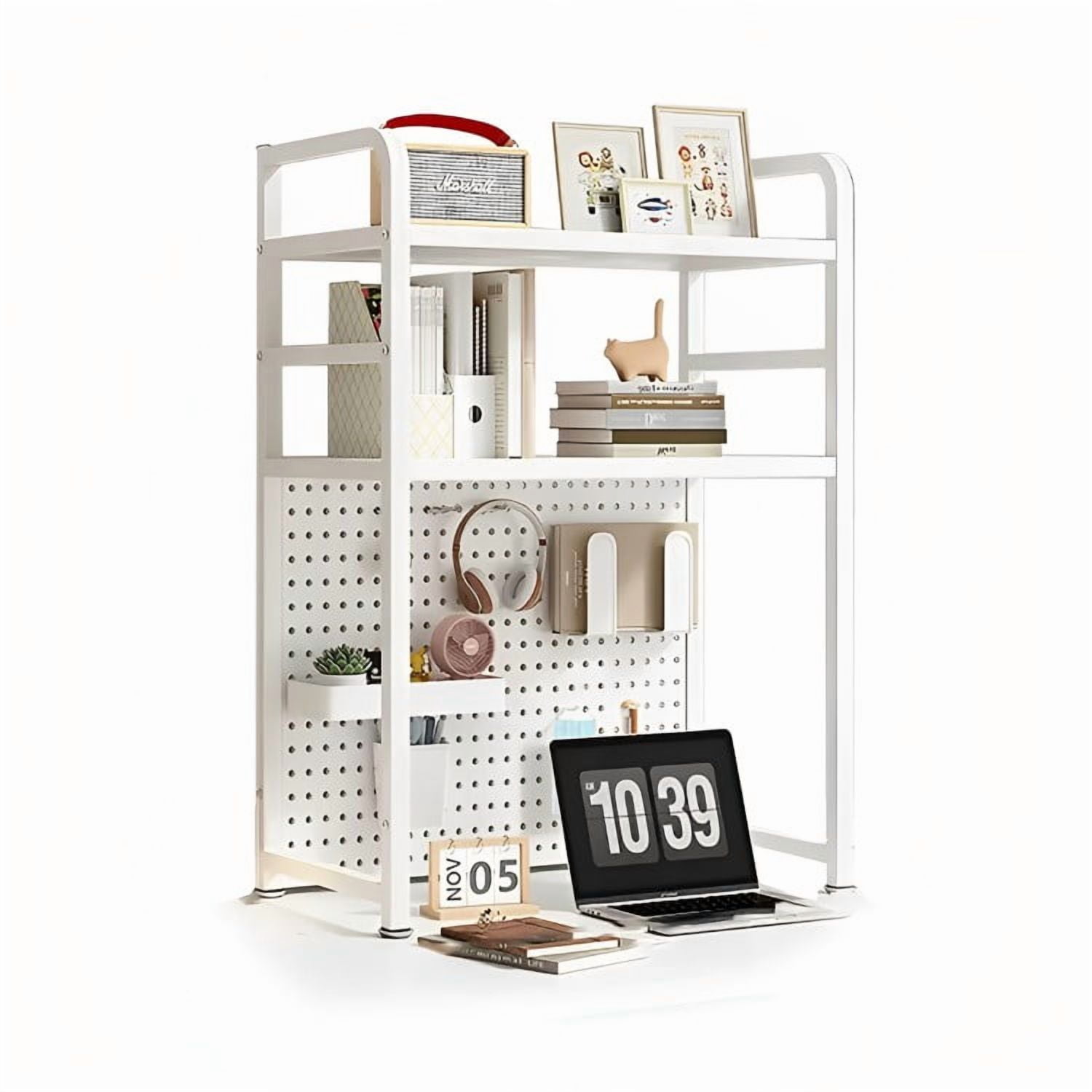 Genérico - Rack Estante Organizador De Escritorio 2 Niveles 55x98x20