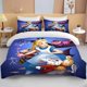 thumbnail image 1 of Alice in Wonderland Cover Sets,Anime Duvet Bed Linen set,3d Bedding Set, 3-Piece1 Bed Cover,King Size Bed Sheets, 1 of 5