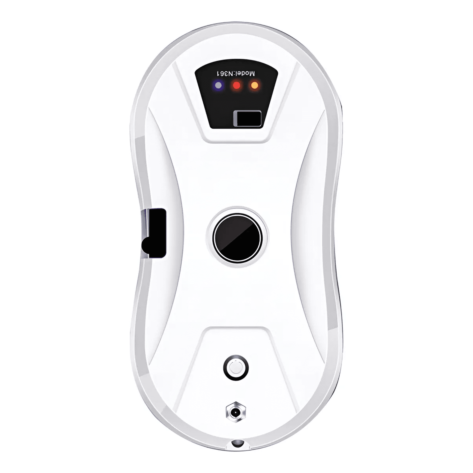 Movi - Robot Limpiavidrios Con Mopa Doble Giratoria Y Control Remoto